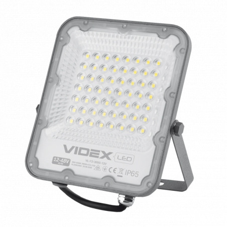 LED прожектор VIDEX PREMIUM 30W 5000K 12-48V - Купити в Україні | Світ Безпеки