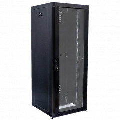Шкаф чорний 19" 18U, 610 х 675 мм - Купити в Україні | Світ Безпеки