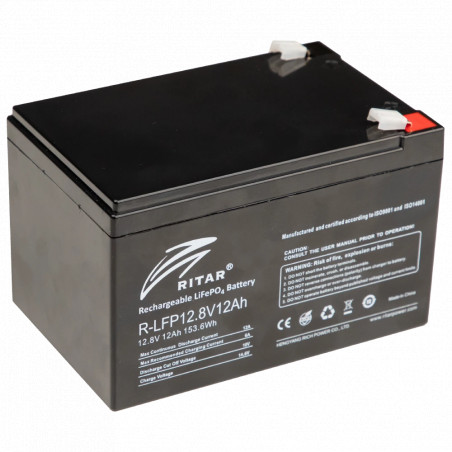 акумуляторна батарея Ritar R-LFP12.8V12AH - Купити в Україні | Світ Безпеки