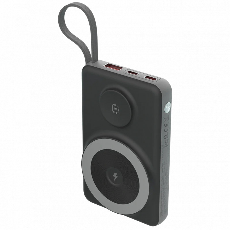 Повербанк Choetech B695 10 000мАч Black с магнитной зарядкой