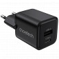 Адаптер Choetech PD5012 mini Black PD30W GAN A+C