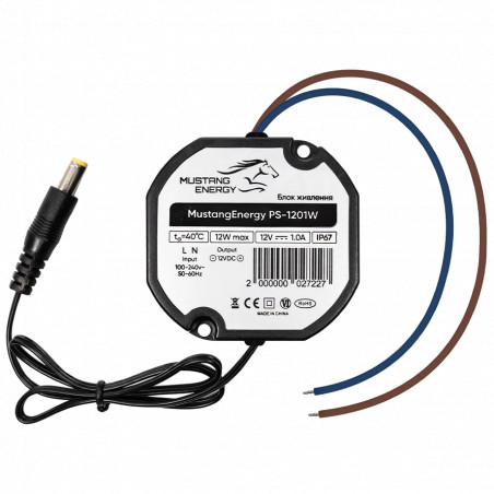 Блок живлення Mustang Energy PS-1201W IP67 - Купити в Україні | Світ Безпеки