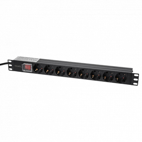 блок розеток trinix trx-pdu/8m-16а black - Купити в Україні | Світ Безпеки