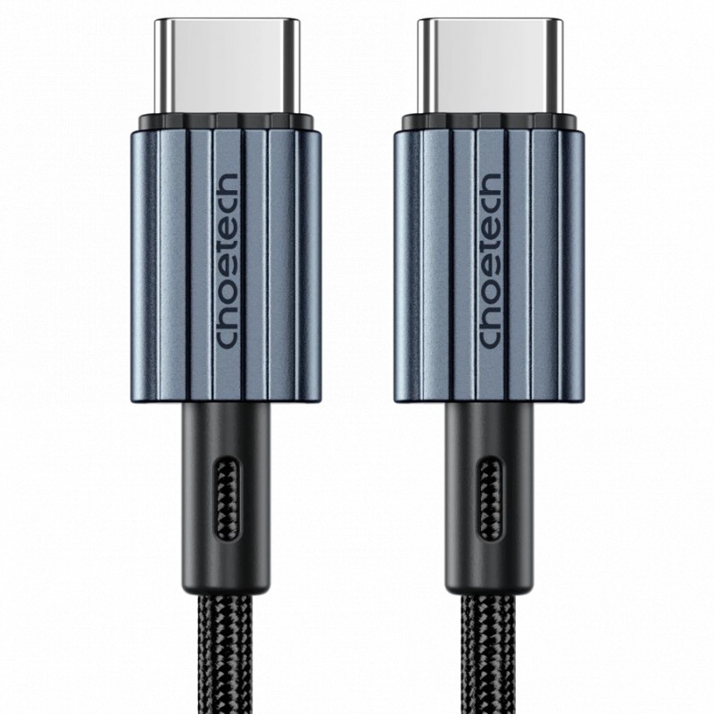 Кабель Choetech XCC-1015 2м Black USB-C to USB-C PD60W