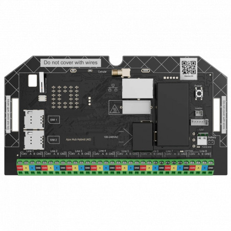 Охранна централь Ajax Superior Hub Hybrid (4G) (without casing) - Купити в Україні | Світ Безпеки