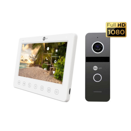 Комплект відеодомофона Neolight KAPPA HD KIT Graphite - Купити в Україні | Світ Безпеки