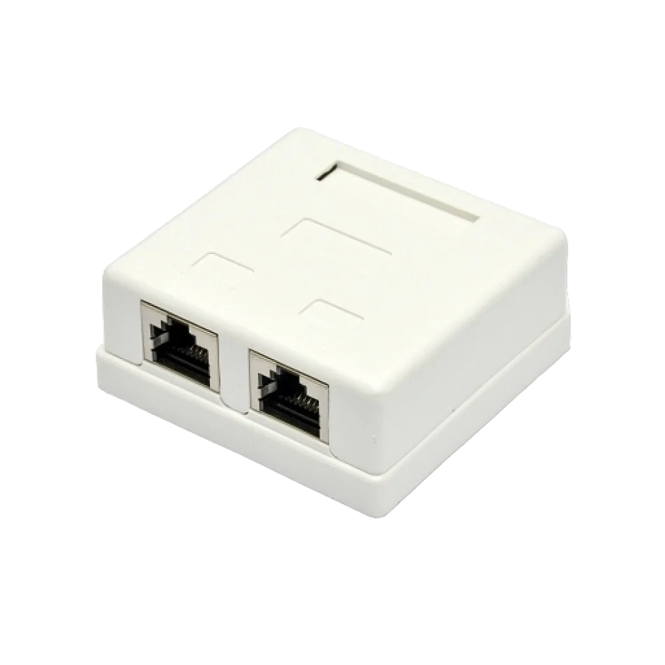 Розетка наружная 2хSTP RJ45 EPNew