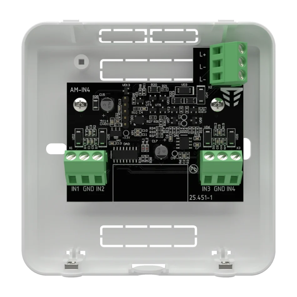 Адресный модуль для увеличения количества входов Тирас Tiras AM-IN4