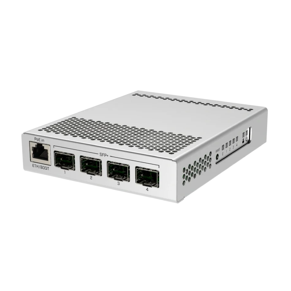 5-портовый управляемый коммутатор MikroTik CRS305-1G-4S+IN