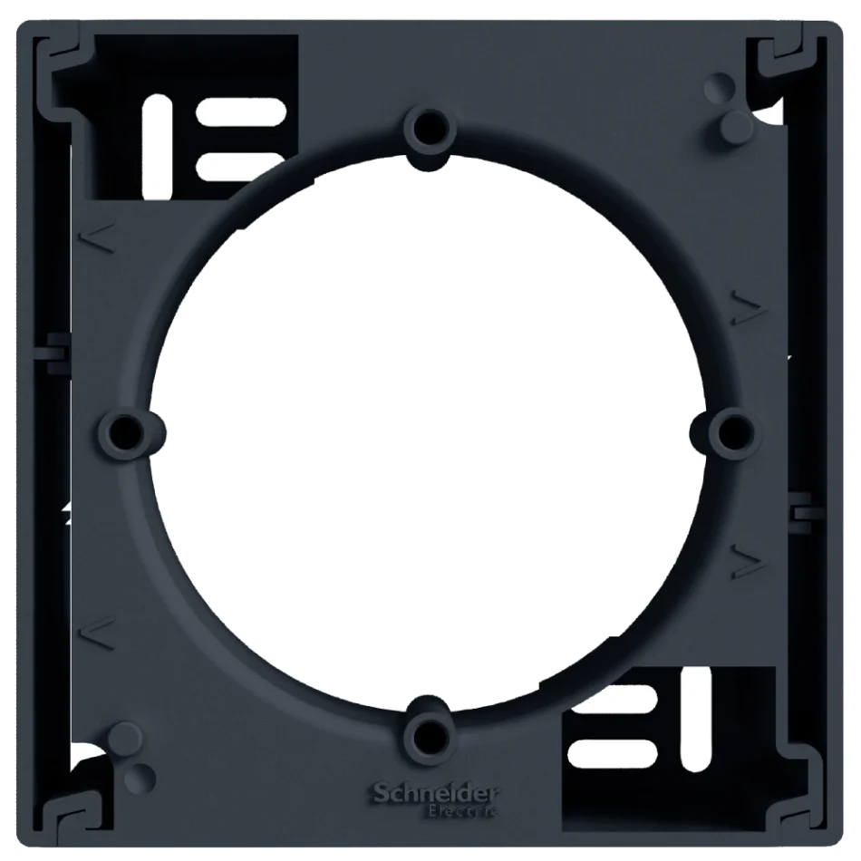 Коробка для наружного монтажа 1-постовая антрацит Schneider Electric Asfora EPH6100171