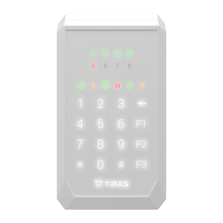 Клавиатура Тирас Tiras K-PAD8+(white)