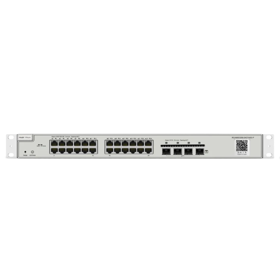 24-портовый L2 управляемый 10G POE Ruijie RG-NBS3200-24GT4XS-P