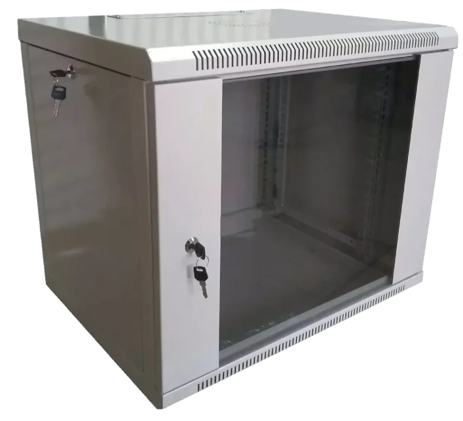 Шкаф коммутационный настенный 9U 600x450 разборный Hypernet WMNC-9U-FLAT-AC