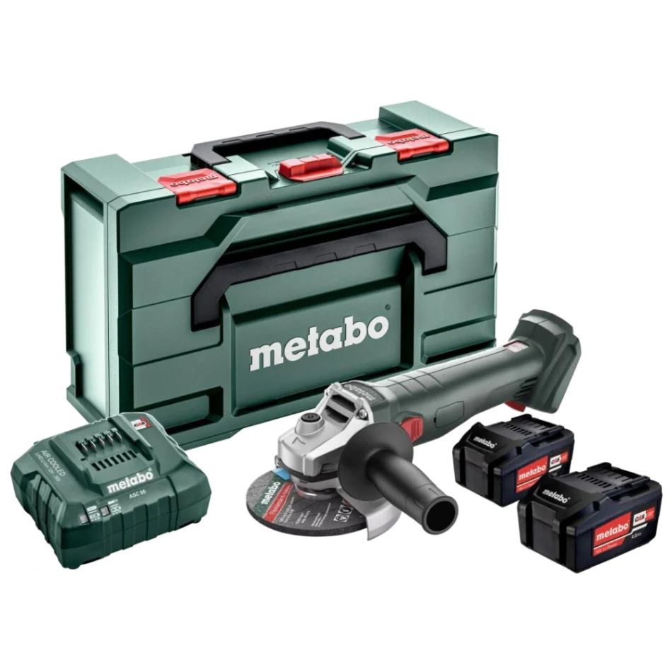 Аккумуляторная болгарка Metabo W 18 7-125 (602371510)