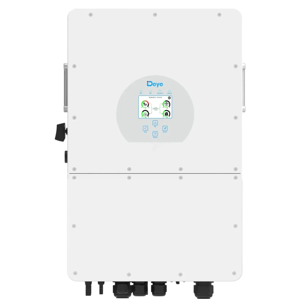 Инвертор Deye SUN-15K-SG01HP3-EU-AM2 высоковольтный трехфазный синий