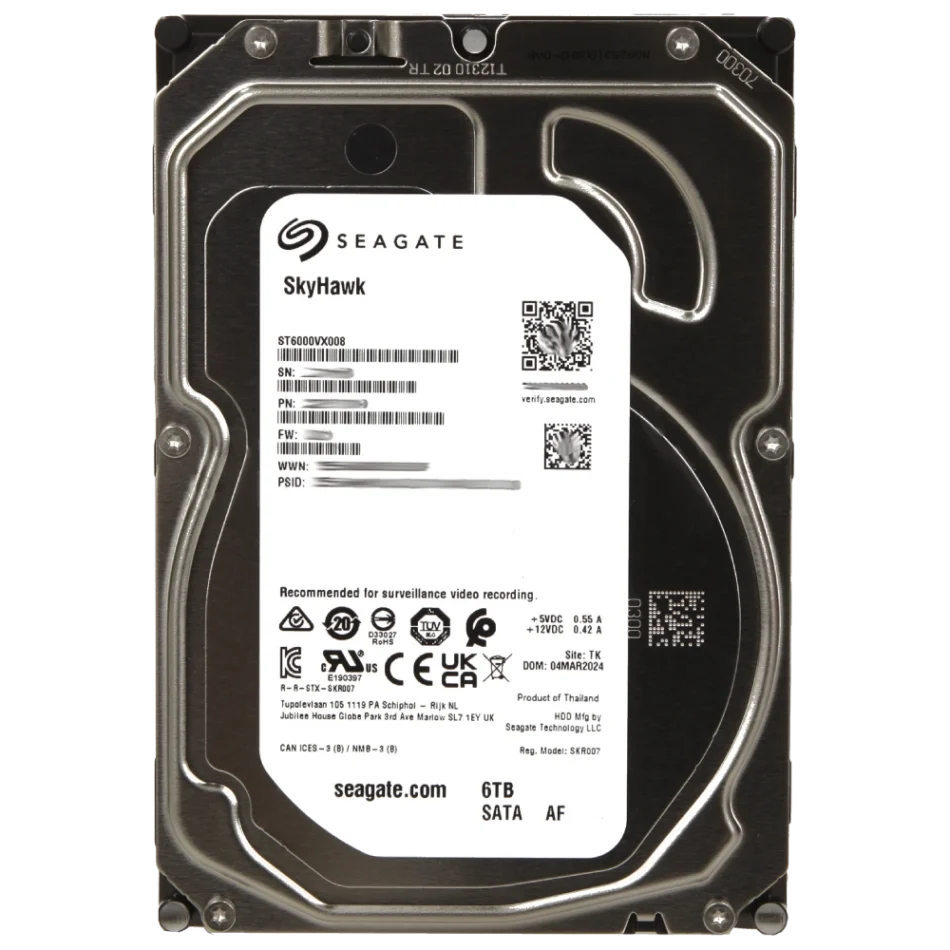 Жесткий диск Seagate SkyHawk ST6000VX008 — изображение 2