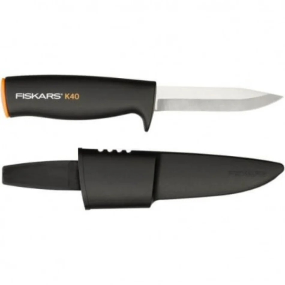 Ніж загального призначення з чохлом Fiskars K40 1001622