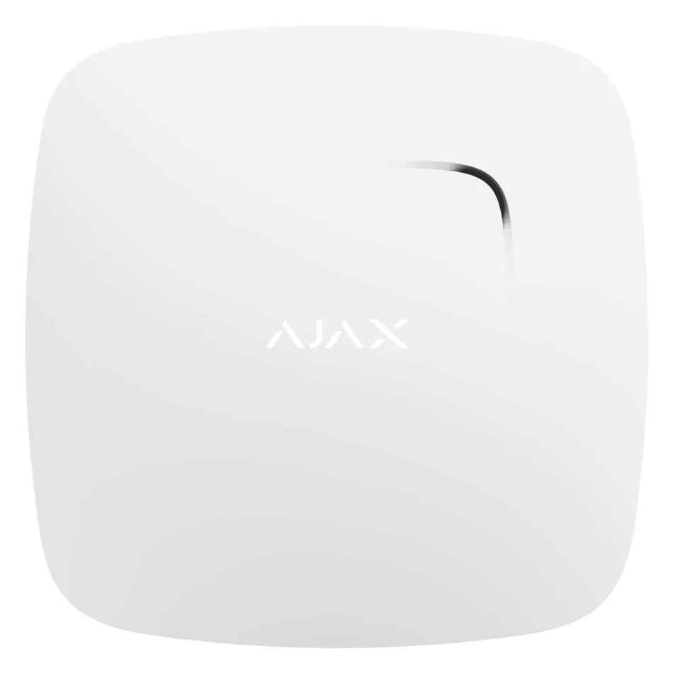 Бездротовий оповіщувач задимлення та чадного газу Ajax FireProtect Plus (8EU) UA white (with CO)