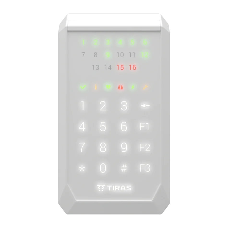 Клавіатура Тірас Tiras K-PAD16 (white)