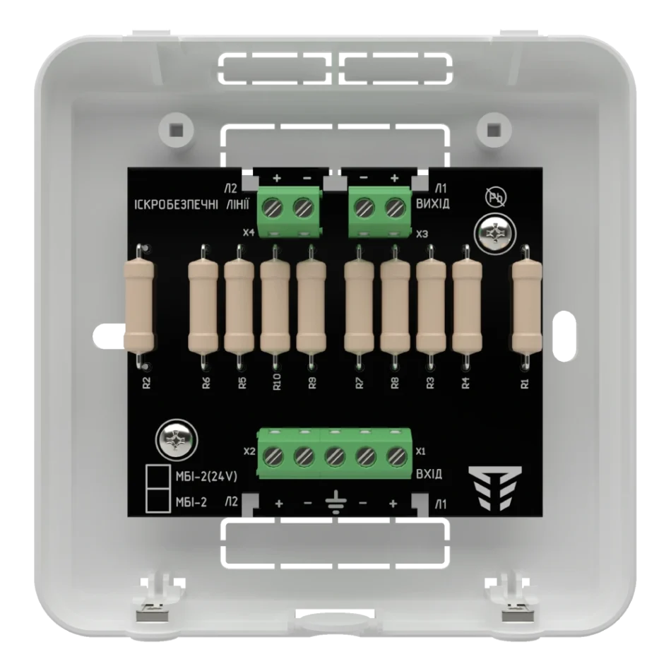 модуль бар’єрного іскрозахисту Тірас Tiras МБІ-2
